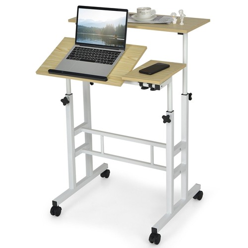 Mobile standing desk laptop - standing,