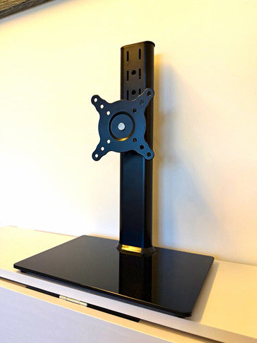 Black height adjustable single - height,
