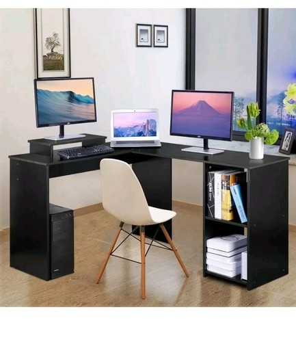 Computer corner desk monitor - desk,