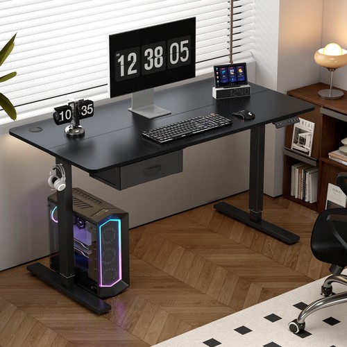 Electric standing desk - standing,