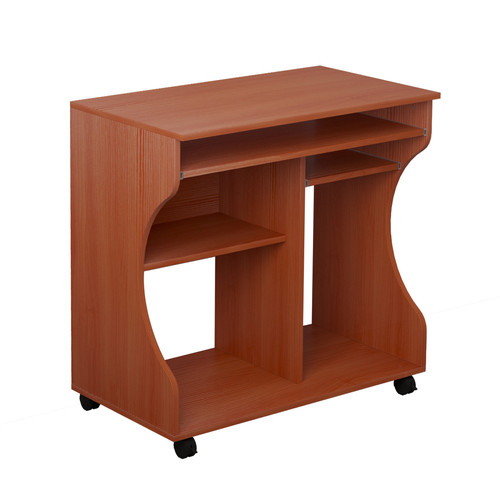 Homcom computer desk cherry - homcom,