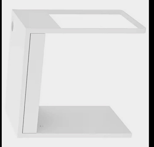 White computer desk - white,