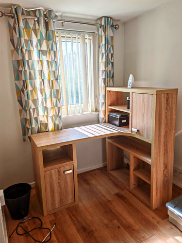 Brown wood effect - brown,