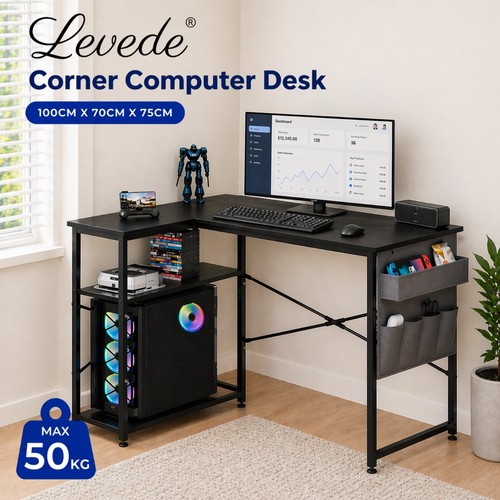 Levede office computer - computer, desk
