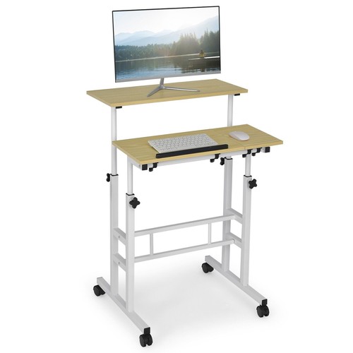 Mobile standing desk portable - standing,