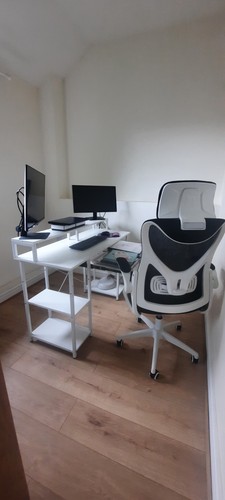 Computer desk and chair set
