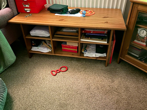Brown medium wood computer - wood,