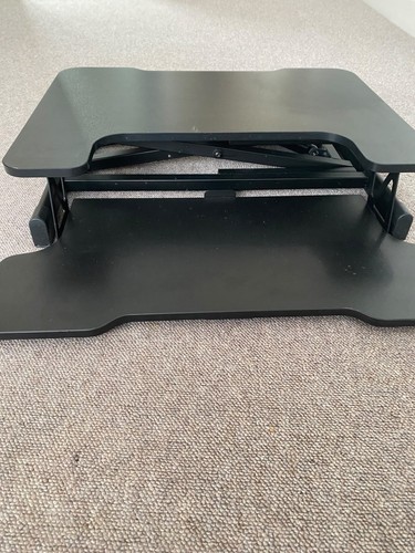 Standing desk converter with - standing,