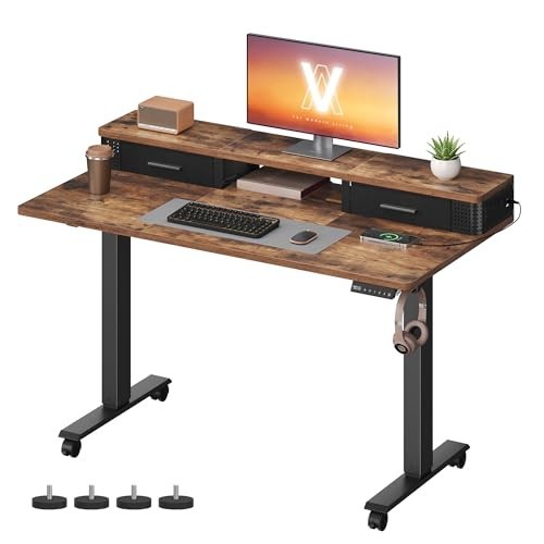 Electric standing desk with - standing,