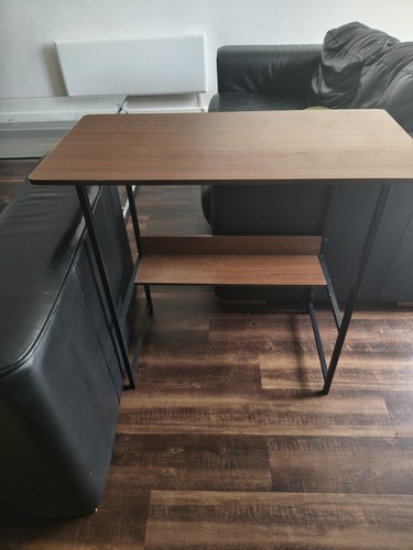 Computer desk wood - computer,
