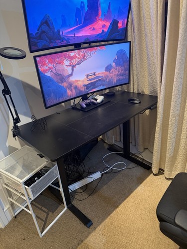 Gunji electric standing desk - standing,