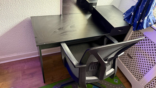 Ikea micke desk black - ikea,